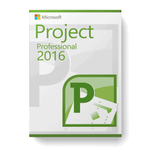 Microsoft Project 2016 Professional license for 3 PCs