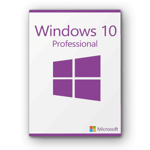 Microsoft Windows 10 Professional license for 3 PCs