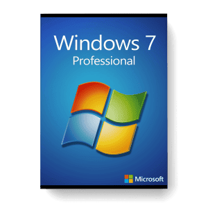 Microsoft Windows 7 Professional license for 3 PCs