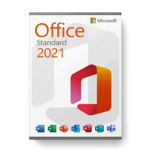 Microsoft Office 2021 Standard license for 3 PCs