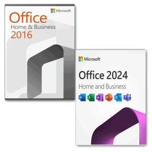 Microsoft Office Home & Business 2024 + Office Home & Business 2016