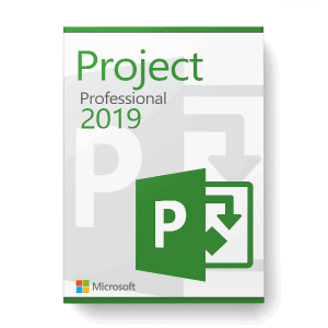 Microsoft Project 2019 Professional license for 3 PCs