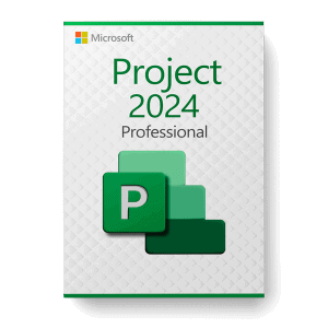 Microsoft Project 2024 Professional license for 3 PCs