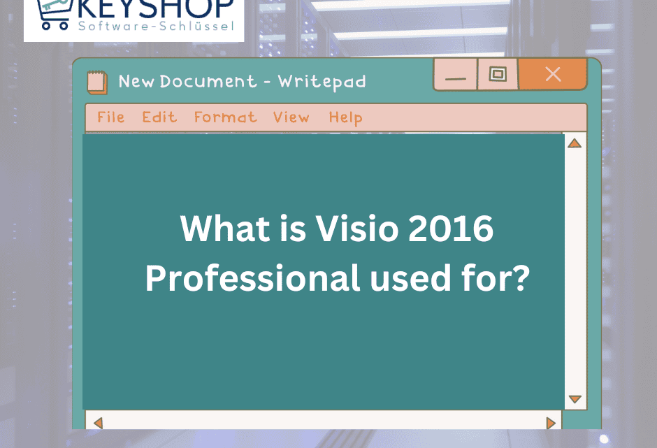 What is Visio 2016 Professional used for?