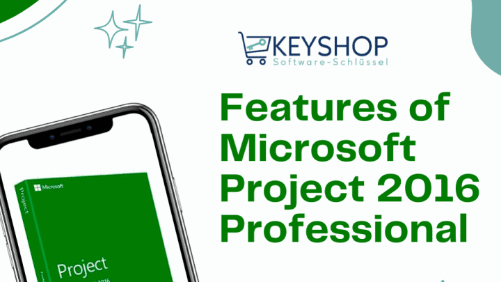 Features of Microsoft Project 2016 Professional