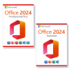 Microsoft Office 2024 Standard + Microsoft Office 2024 Professional Plus license for 3 devices
