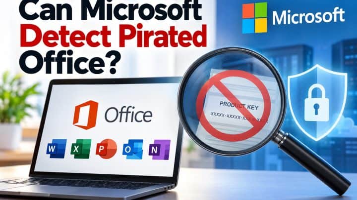 Can Microsoft detect pirated Office? Office license verification and security risks